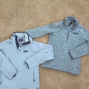 2 Patagonia Zip Ups